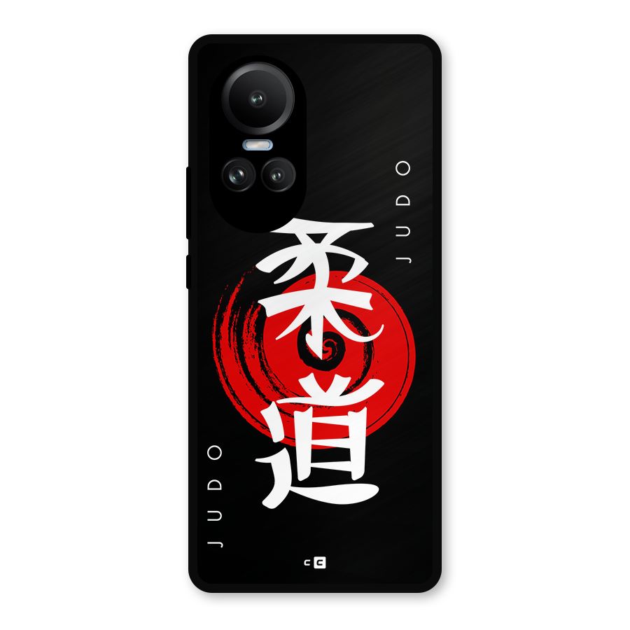 Judo Art Metal Back Case for Oppo Reno10