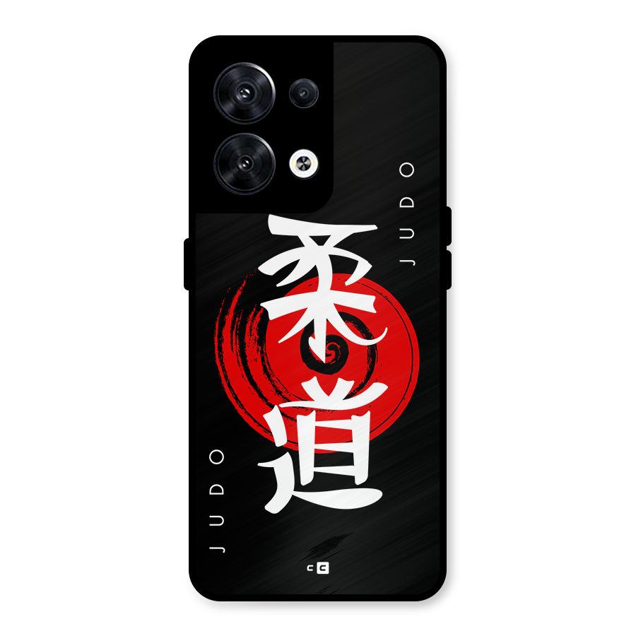 Judo Art Metal Back Case for Oppo Reno8 5G