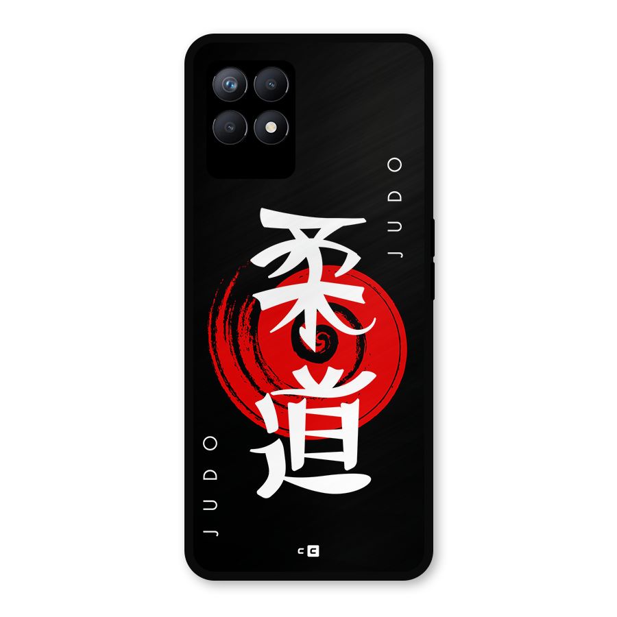Judo Art Metal Back Case for Realme Narzo 50