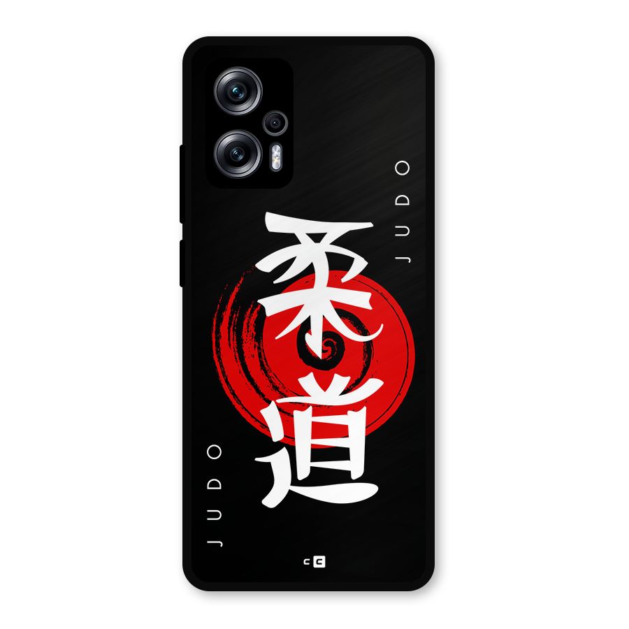 Judo Art Metal Back Case for Redmi K50i