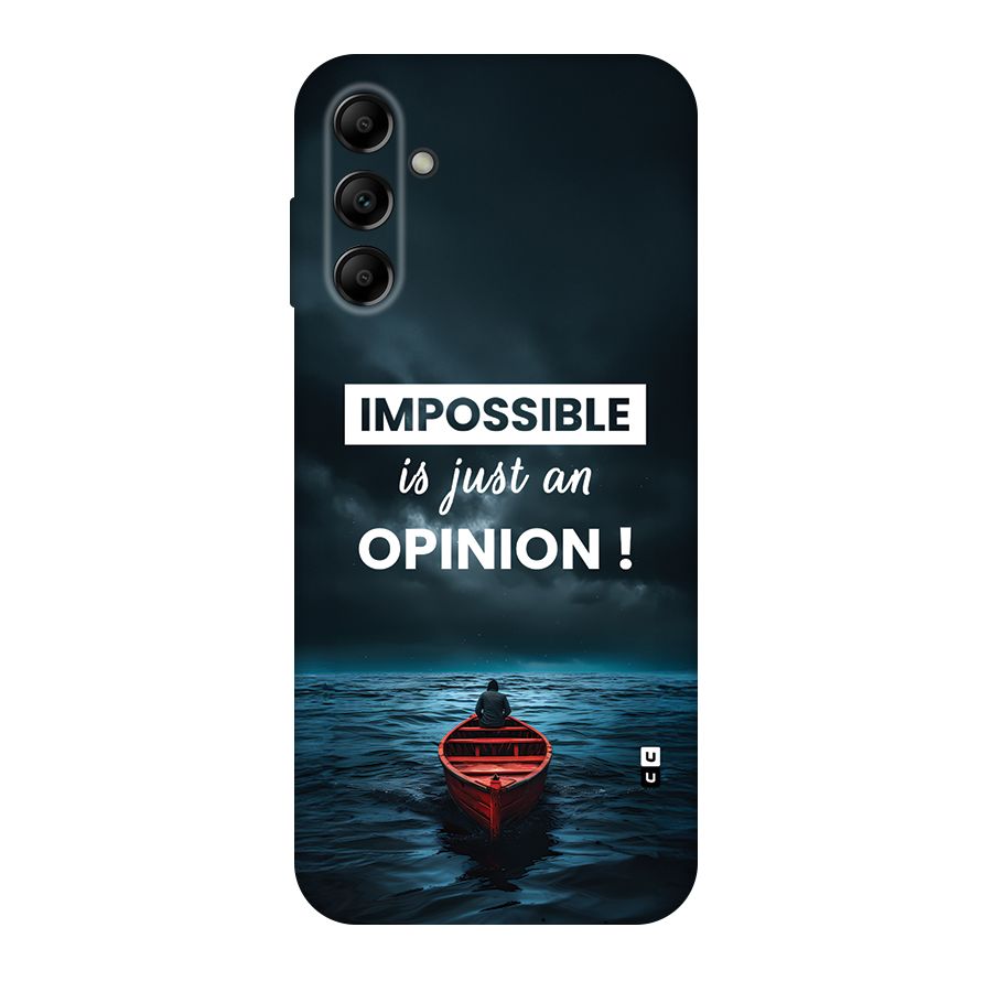 Just An Opinion Back Case for Galaxy A14 5G