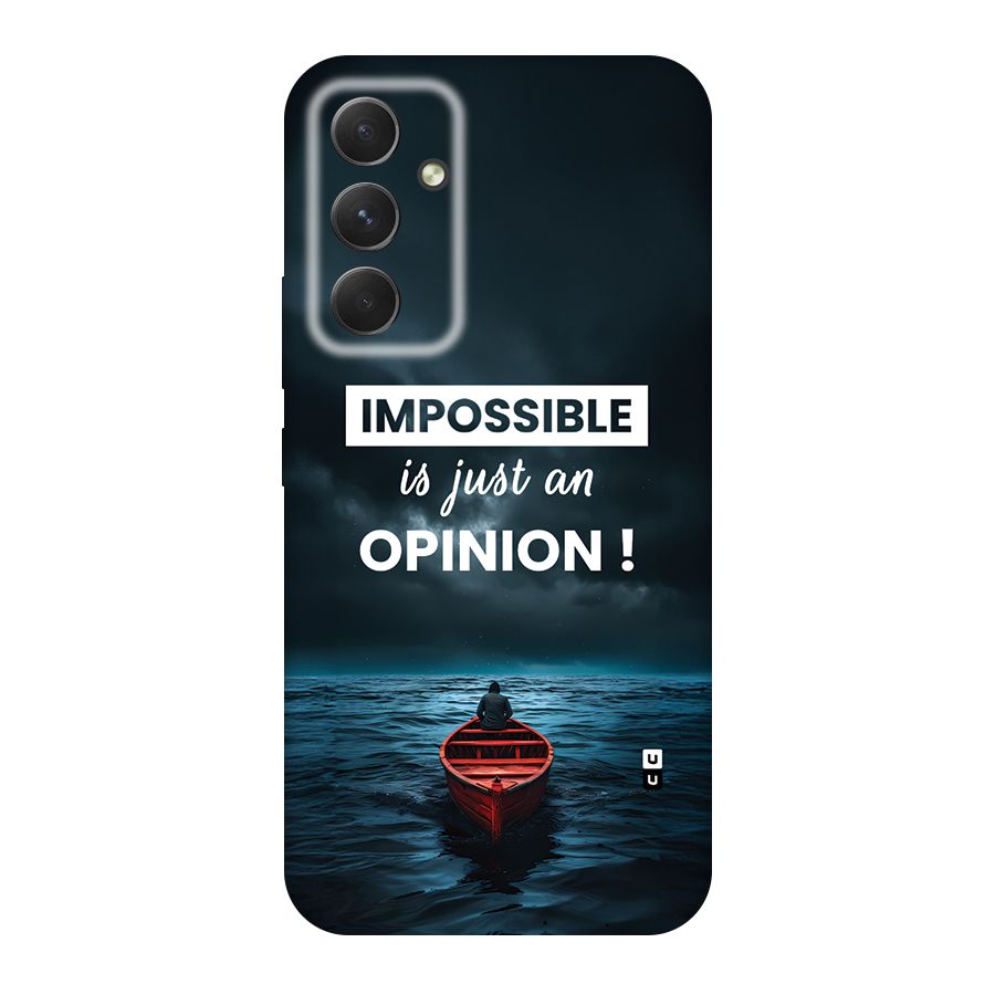 Just An Opinion Back Case for Galaxy A54