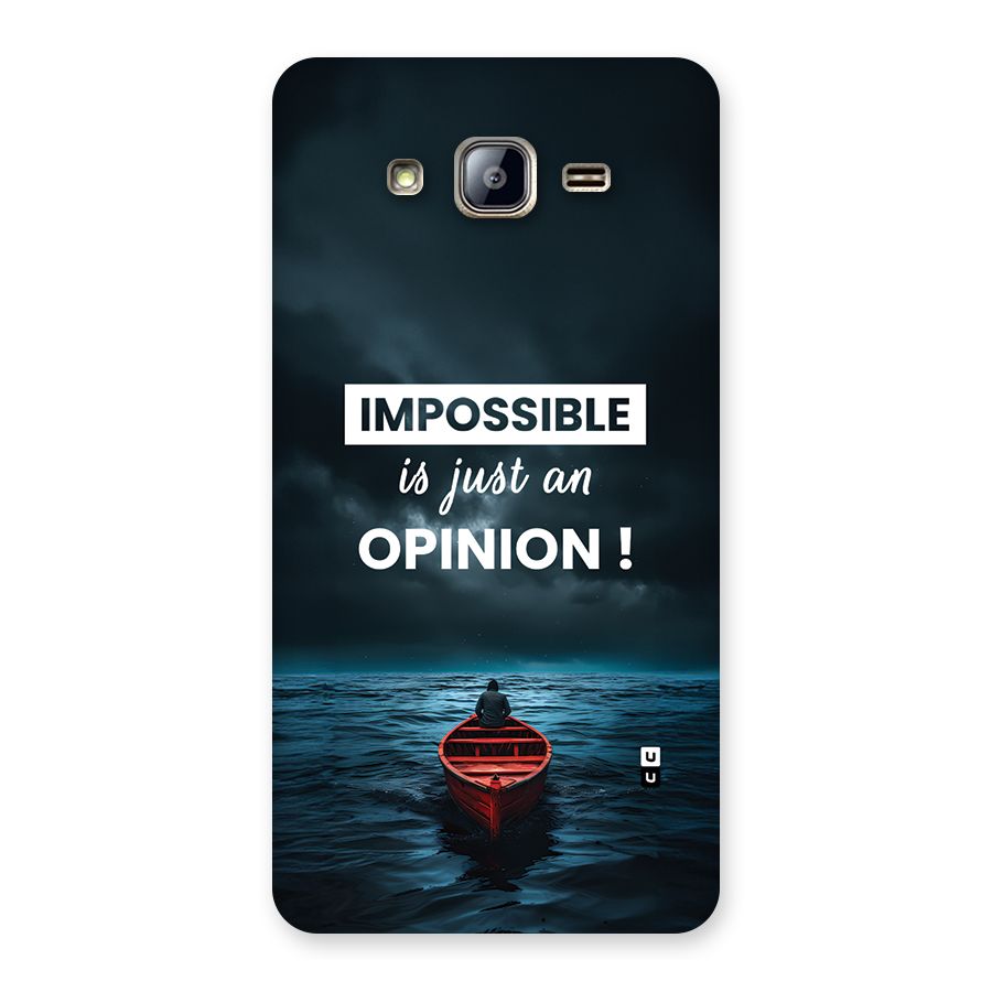 Just An Opinion Back Case for Galaxy On5
