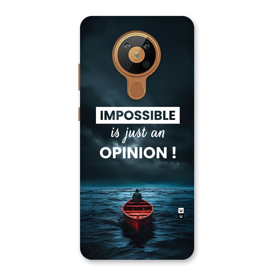 Just An Opinion Back Case for Nokia 5.3