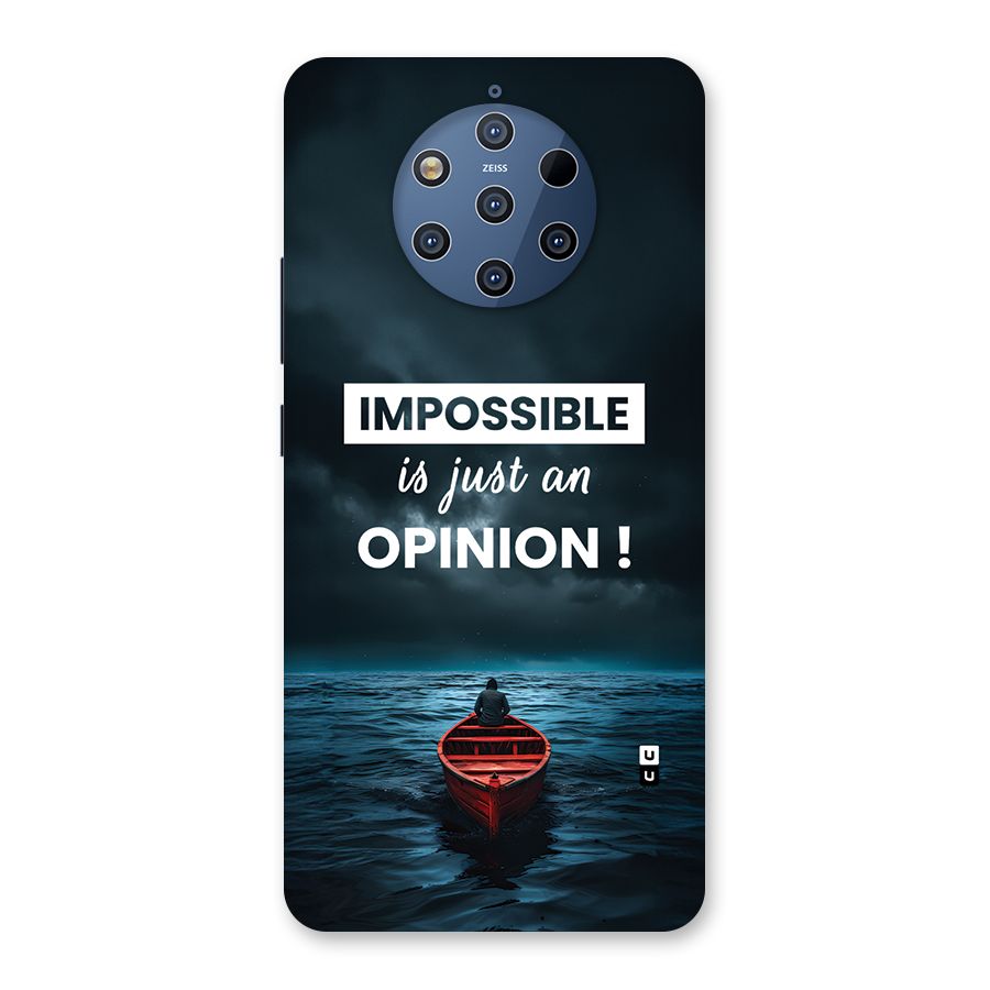 Just An Opinion Back Case for Nokia 9 PureView