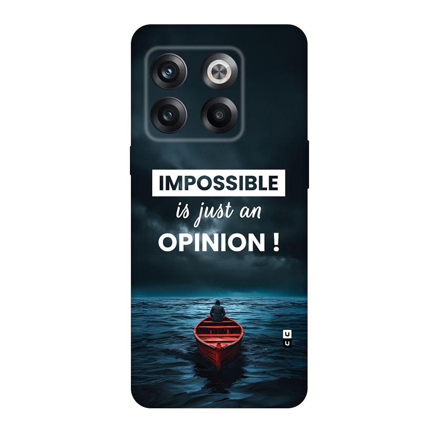 Just An Opinion Back Case for OnePlus 10T