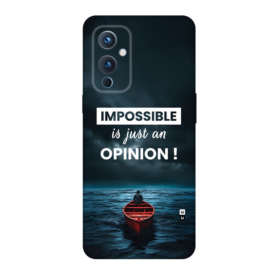 Just An Opinion Back Case for OnePlus 9