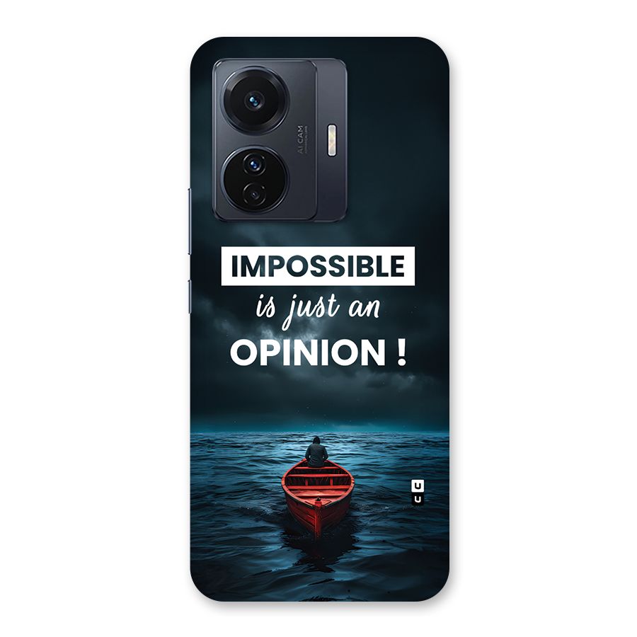 Just An Opinion Back Case for Vivo T1 Pro