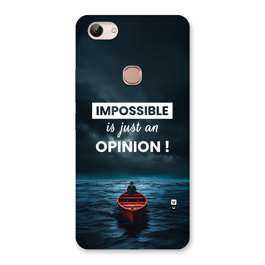 Just An Opinion Back Case for Vivo Y83