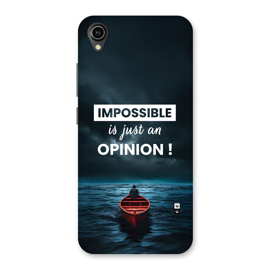 Just An Opinion Back Case for Vivo Y90