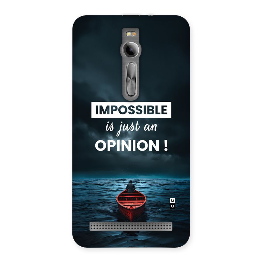 Just An Opinion Back Case for Zenfone 2