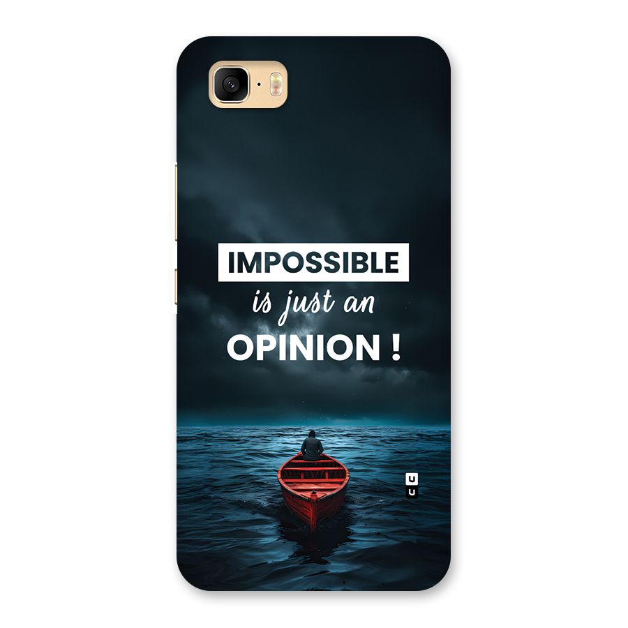 Just An Opinion Back Case for Zenfone 3s Max