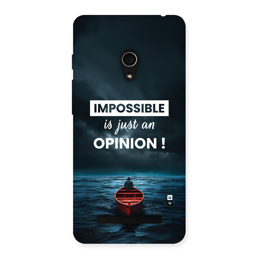 Just An Opinion Back Case for Zenfone 5