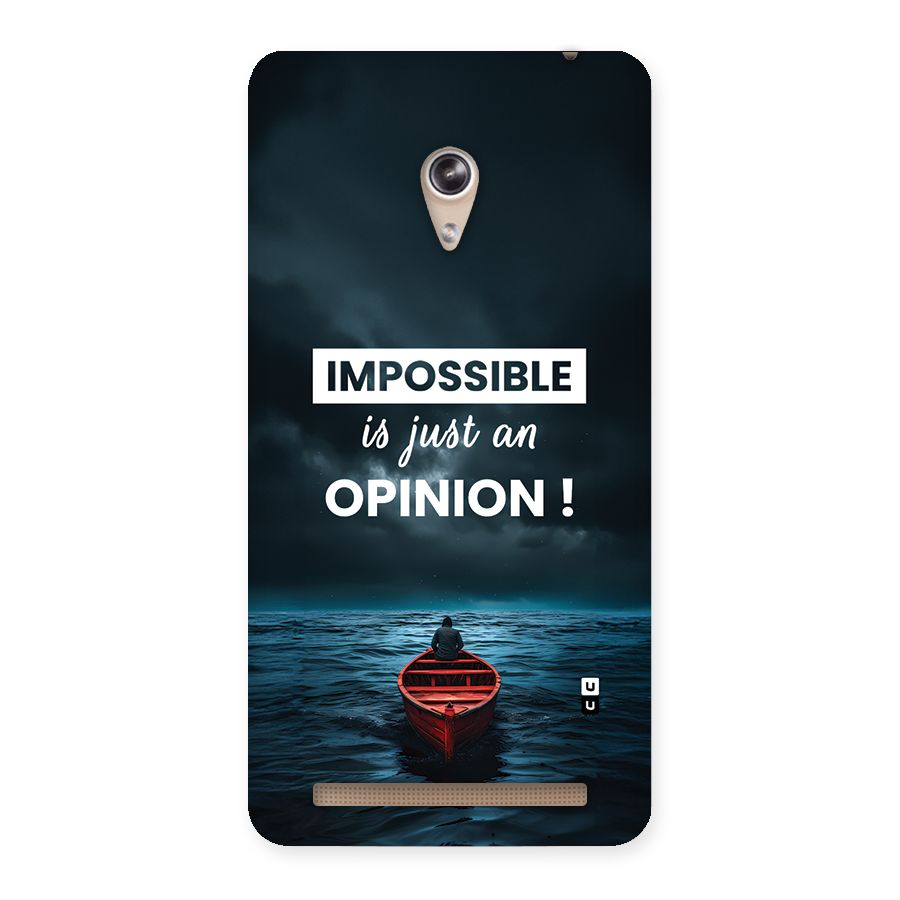 Just An Opinion Back Case for Zenfone 6