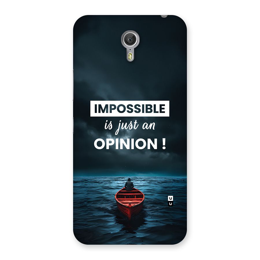 Just An Opinion Back Case for Zuk Z1