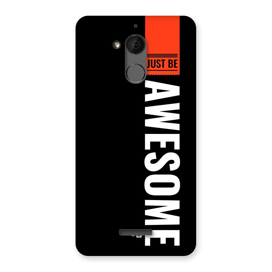 Just Be Awesome Back Case for Coolpad Note 5