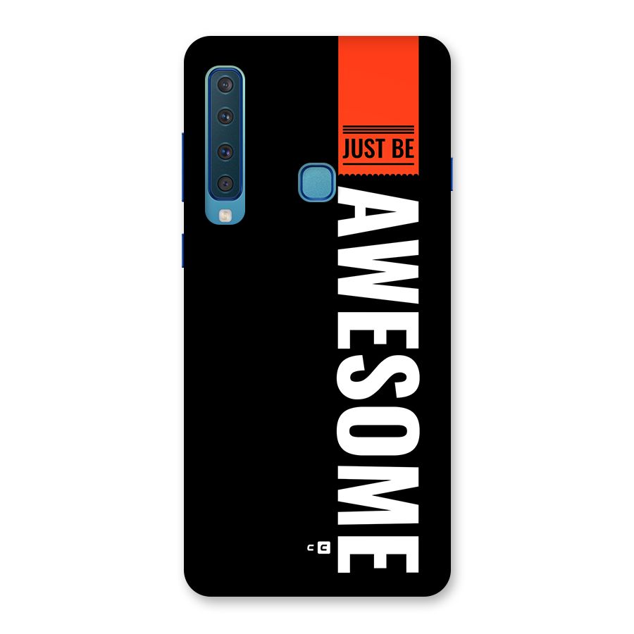 Just Be Awesome Back Case for Galaxy A9 (2018)