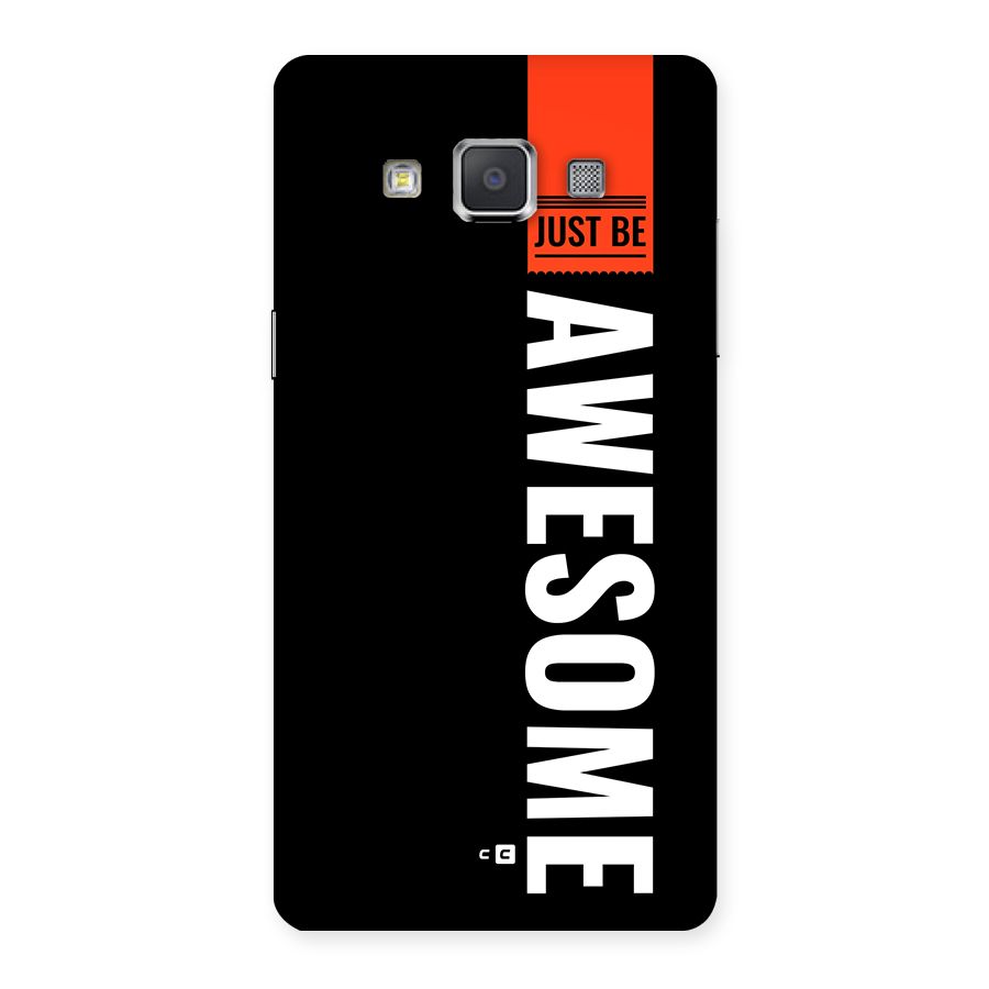 Just Be Awesome Back Case for Galaxy Grand Max