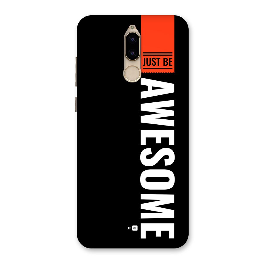 Just Be Awesome Back Case for Honor 9i