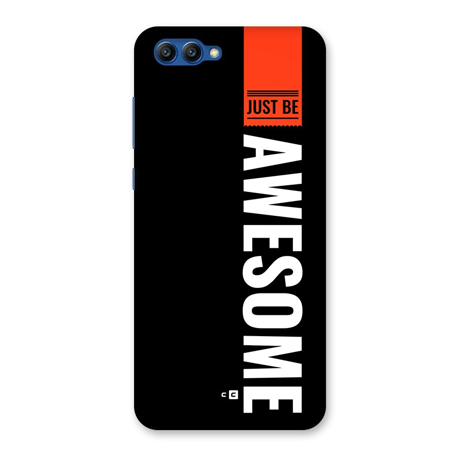 Just Be Awesome Back Case for Honor View 10