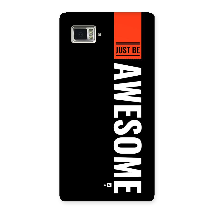 Just Be Awesome Back Case for Lenovo Vibe Z2 Pro K920