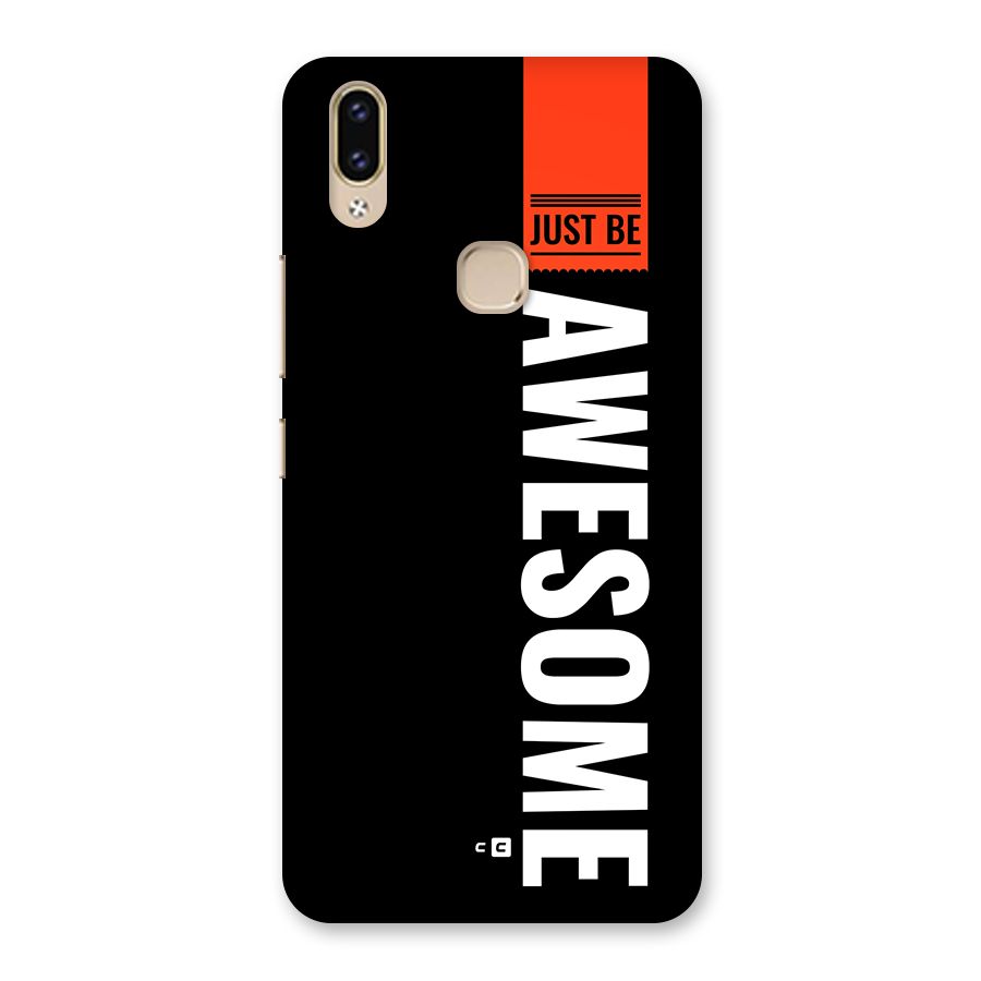 Just Be Awesome Back Case for Vivo V9 Youth