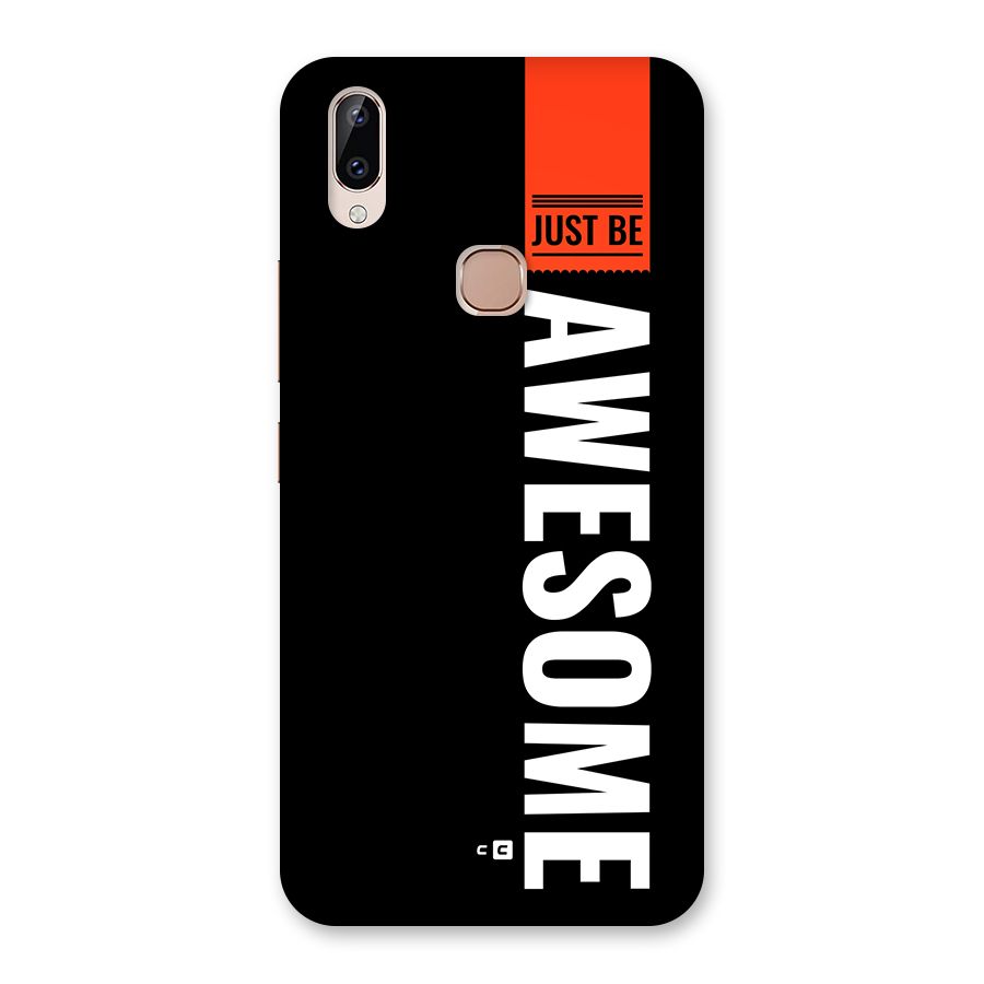 Just Be Awesome Back Case for Vivo Y83 Pro