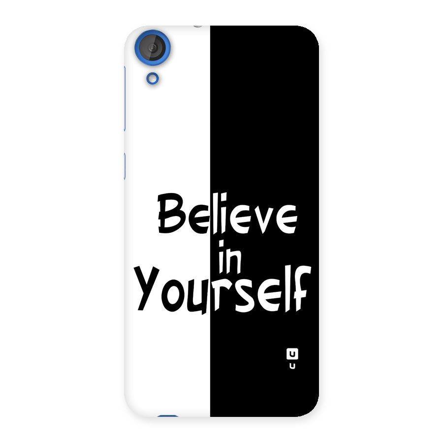Just Believe Yourself Back Case for Desire 820
