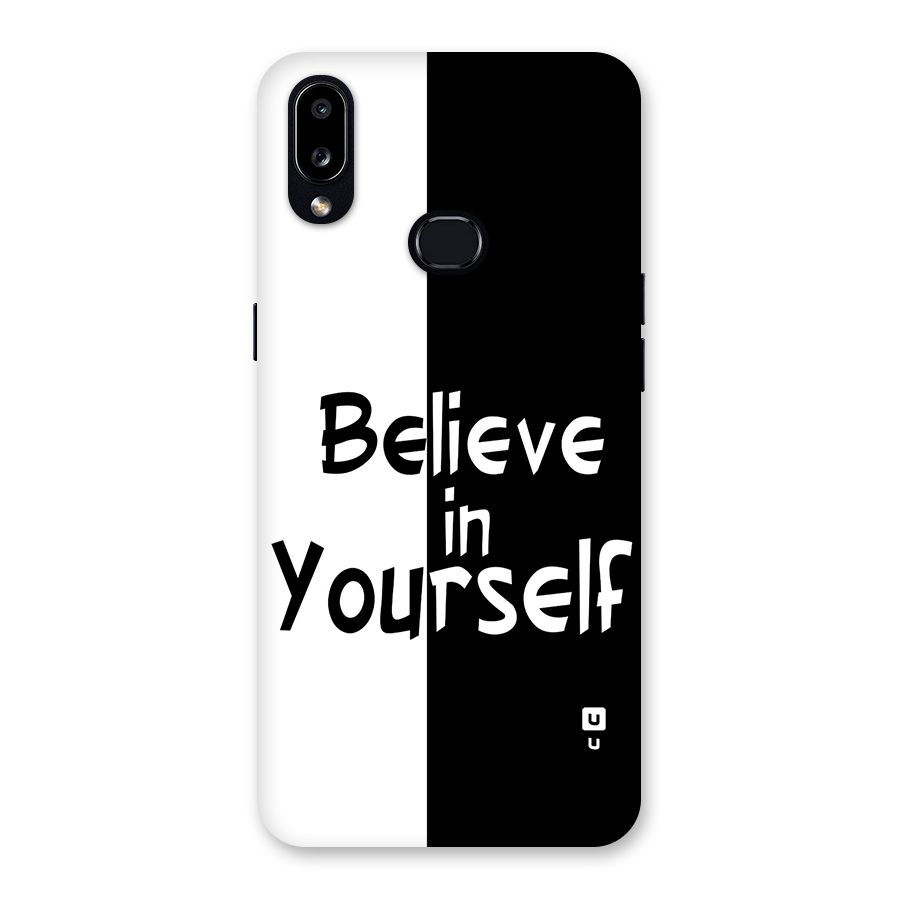 Just Believe Yourself Back Case for Galaxy A10s