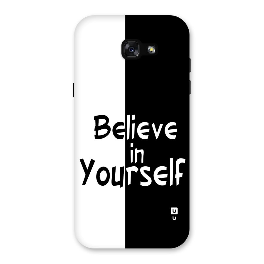 Just Believe Yourself Back Case for Galaxy A7 (2017)