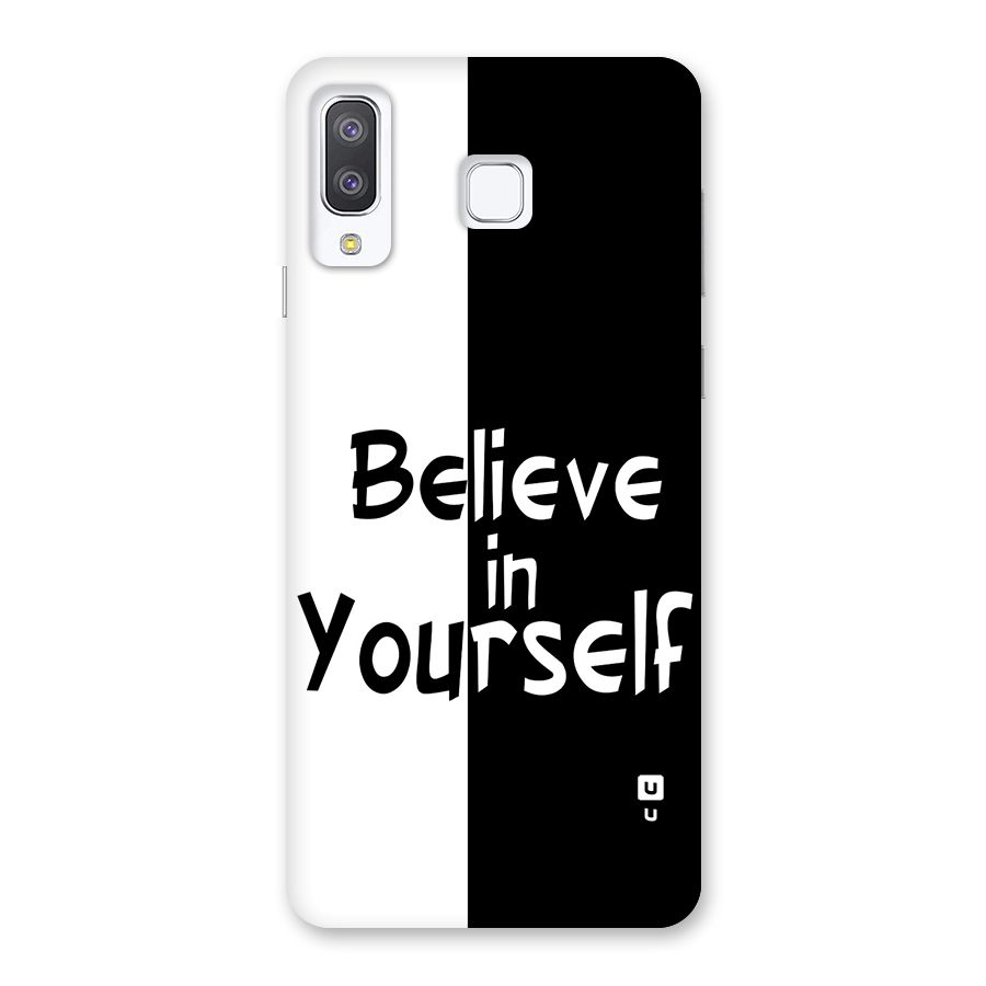 Just Believe Yourself Back Case for Galaxy A8 Star