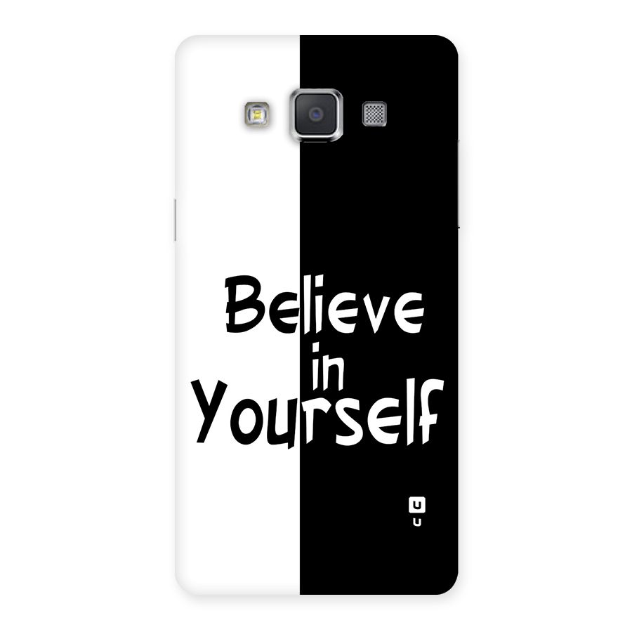 Just Believe Yourself Back Case for Galaxy Grand Max