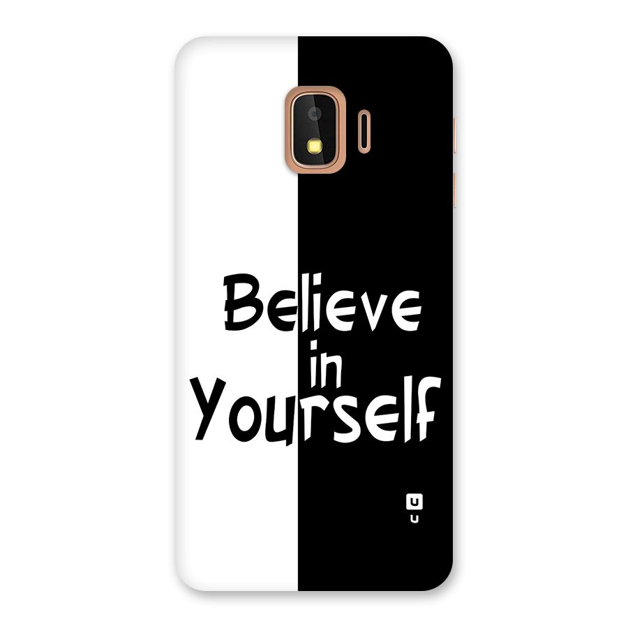 Just Believe Yourself Back Case for Galaxy J2 Core