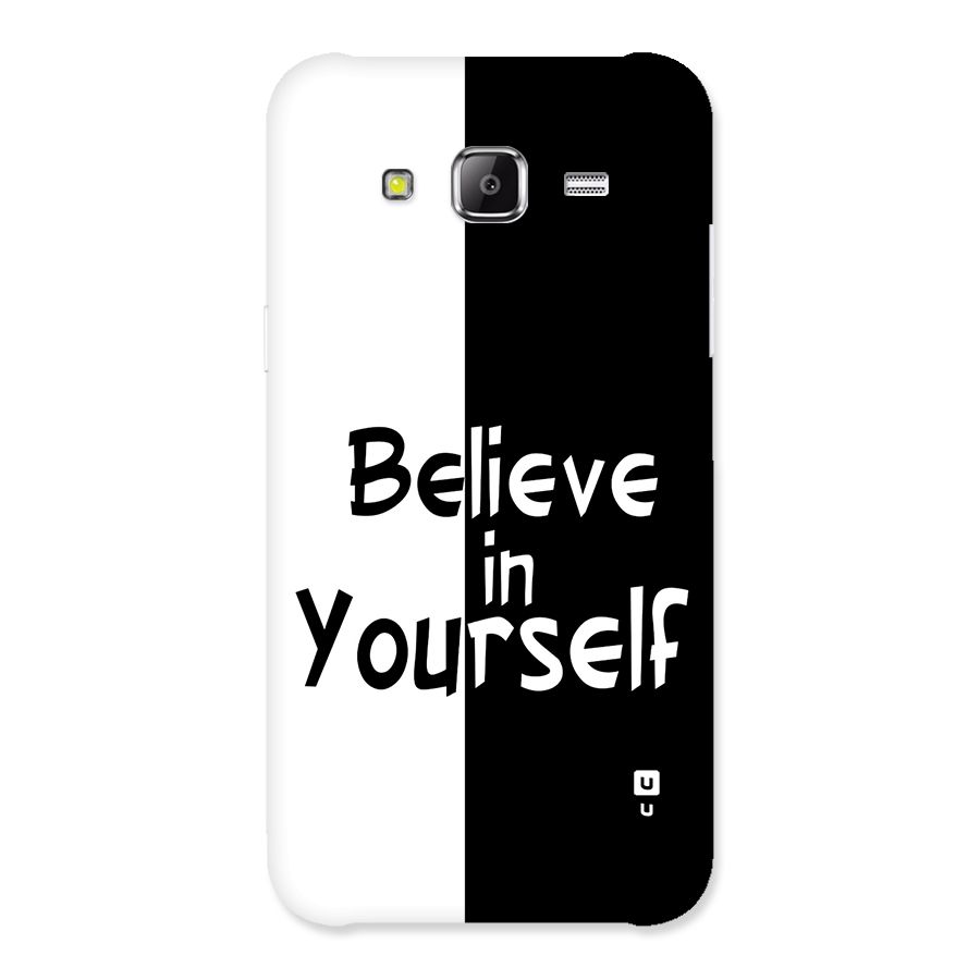 Just Believe Yourself Back Case for Galaxy J2 Prime