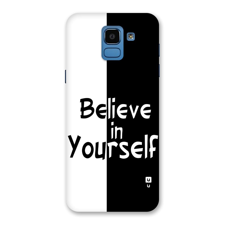 Just Believe Yourself Back Case for Galaxy On6