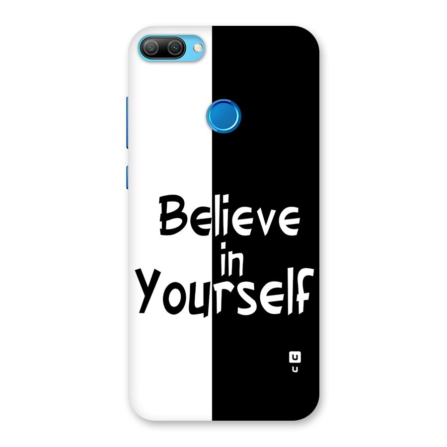 Just Believe Yourself Back Case for Honor 9N