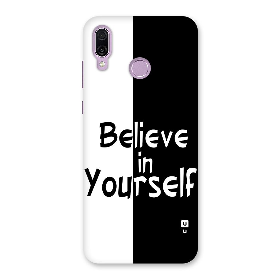 Just Believe Yourself Back Case for Honor Play