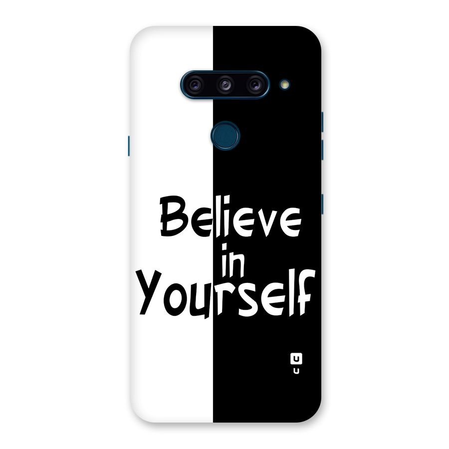 Just Believe Yourself Back Case for LG  V40 ThinQ
