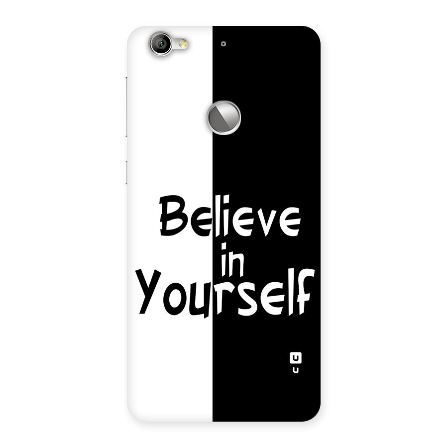 Just Believe Yourself Back Case for Le 1S
