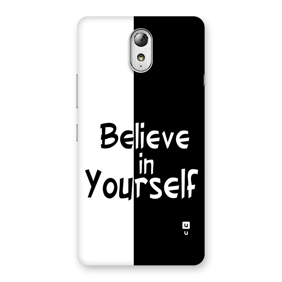 Just Believe Yourself Back Case for Lenovo Vibe P1M