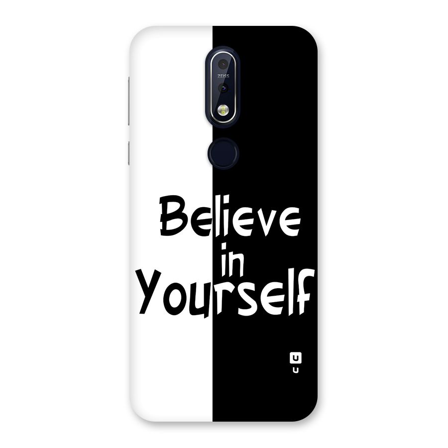 Just Believe Yourself Back Case for Nokia 7.1