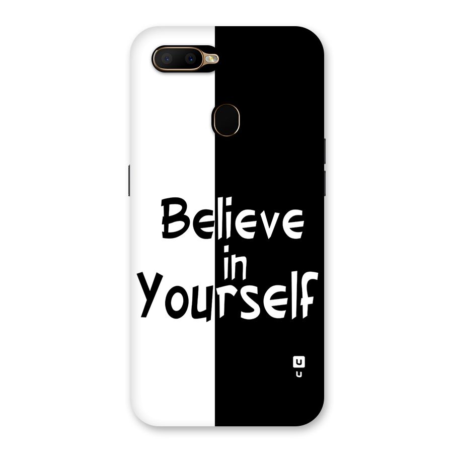 Just Believe Yourself Back Case for Oppo A5s