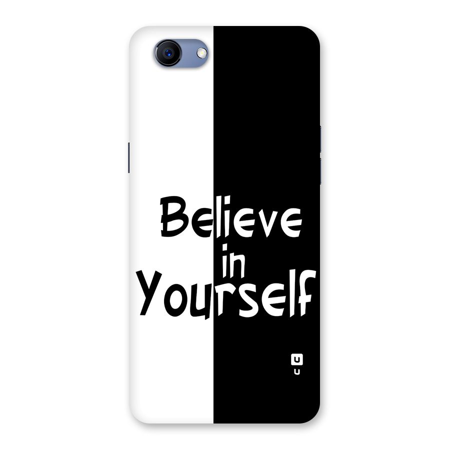Just Believe Yourself Back Case for Realme 1