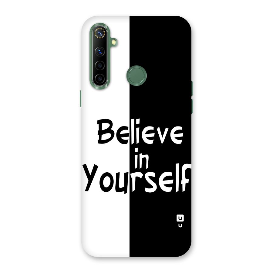 Just Believe Yourself Back Case for Realme Narzo 10