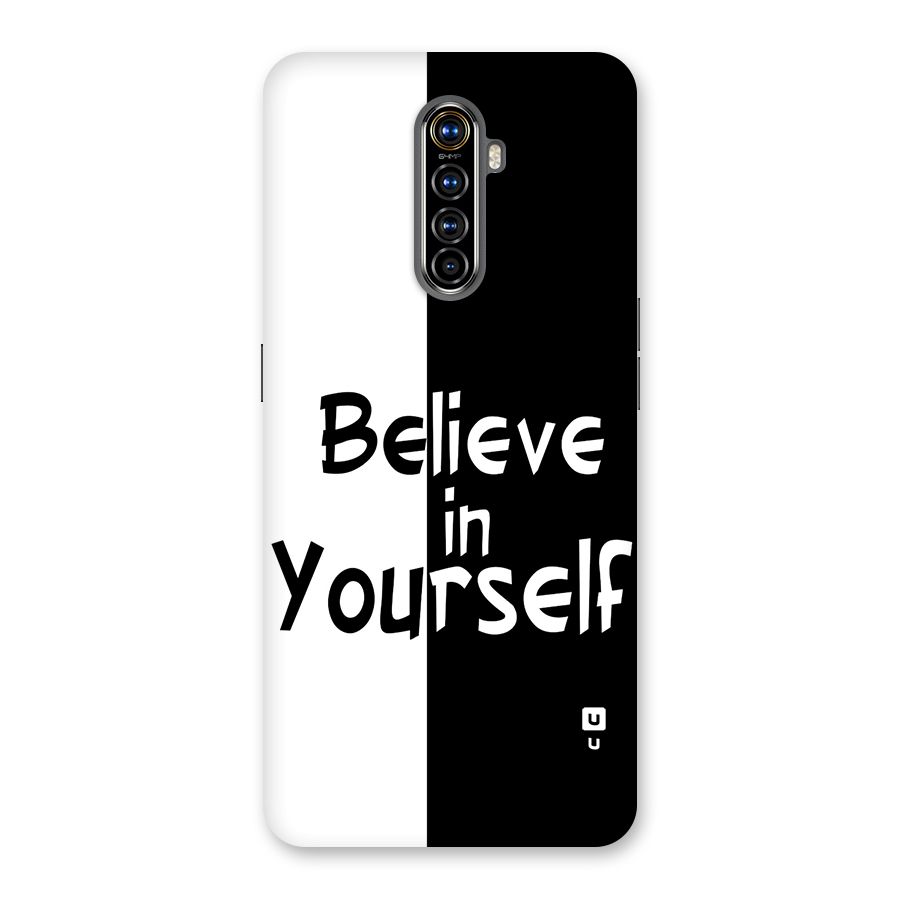 Just Believe Yourself Back Case for Realme X2 Pro