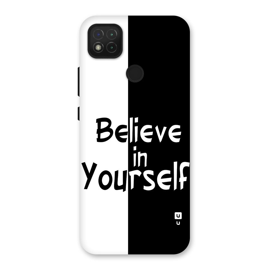Just Believe Yourself Back Case for Redmi 9