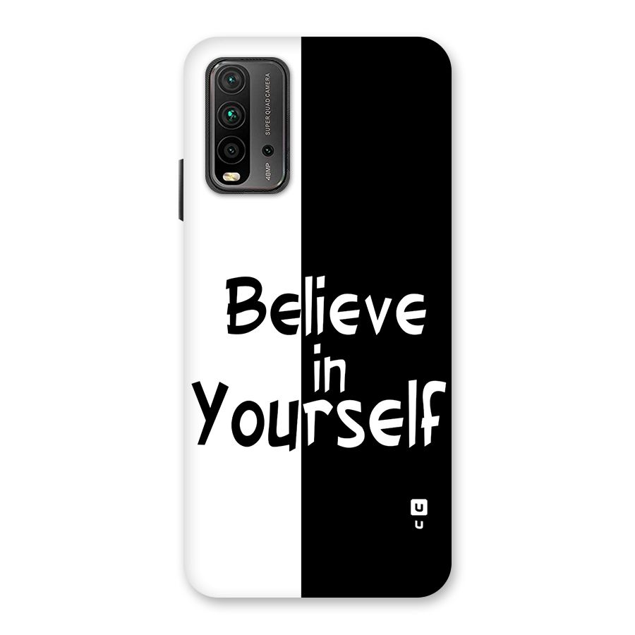 Just Believe Yourself Back Case for Redmi 9 Power