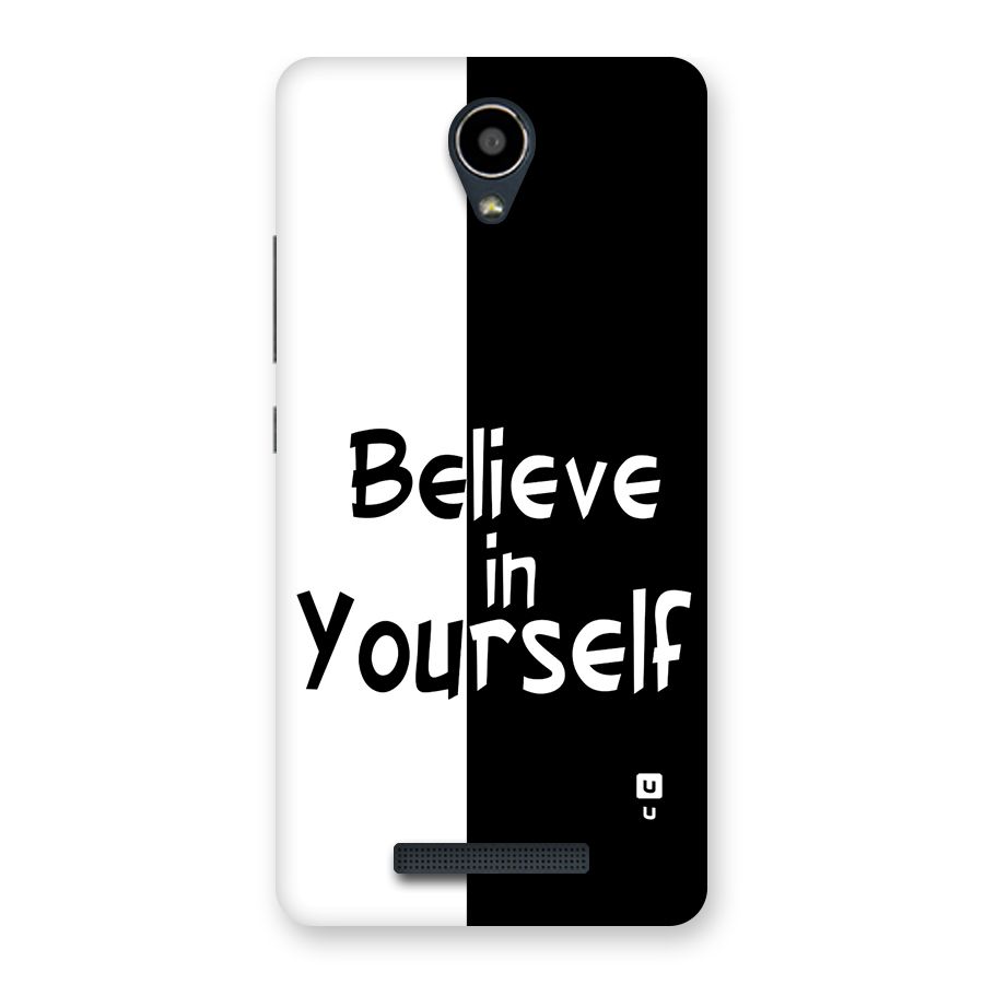 Just Believe Yourself Back Case for Redmi Note 2