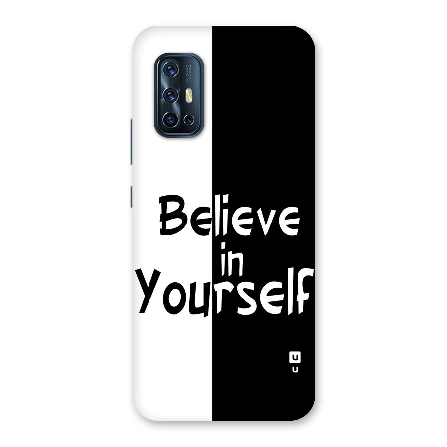 Just Believe Yourself Back Case for Vivo V17