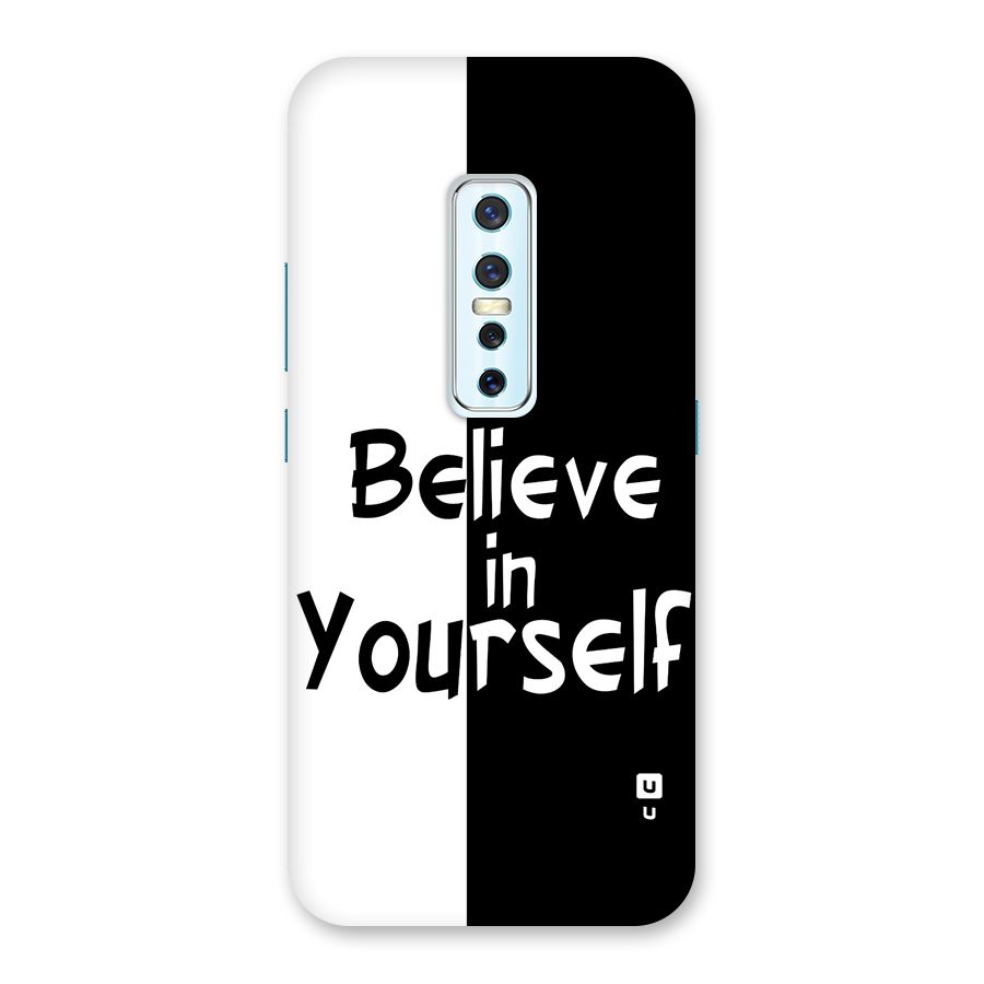 Just Believe Yourself Back Case for Vivo V17 Pro